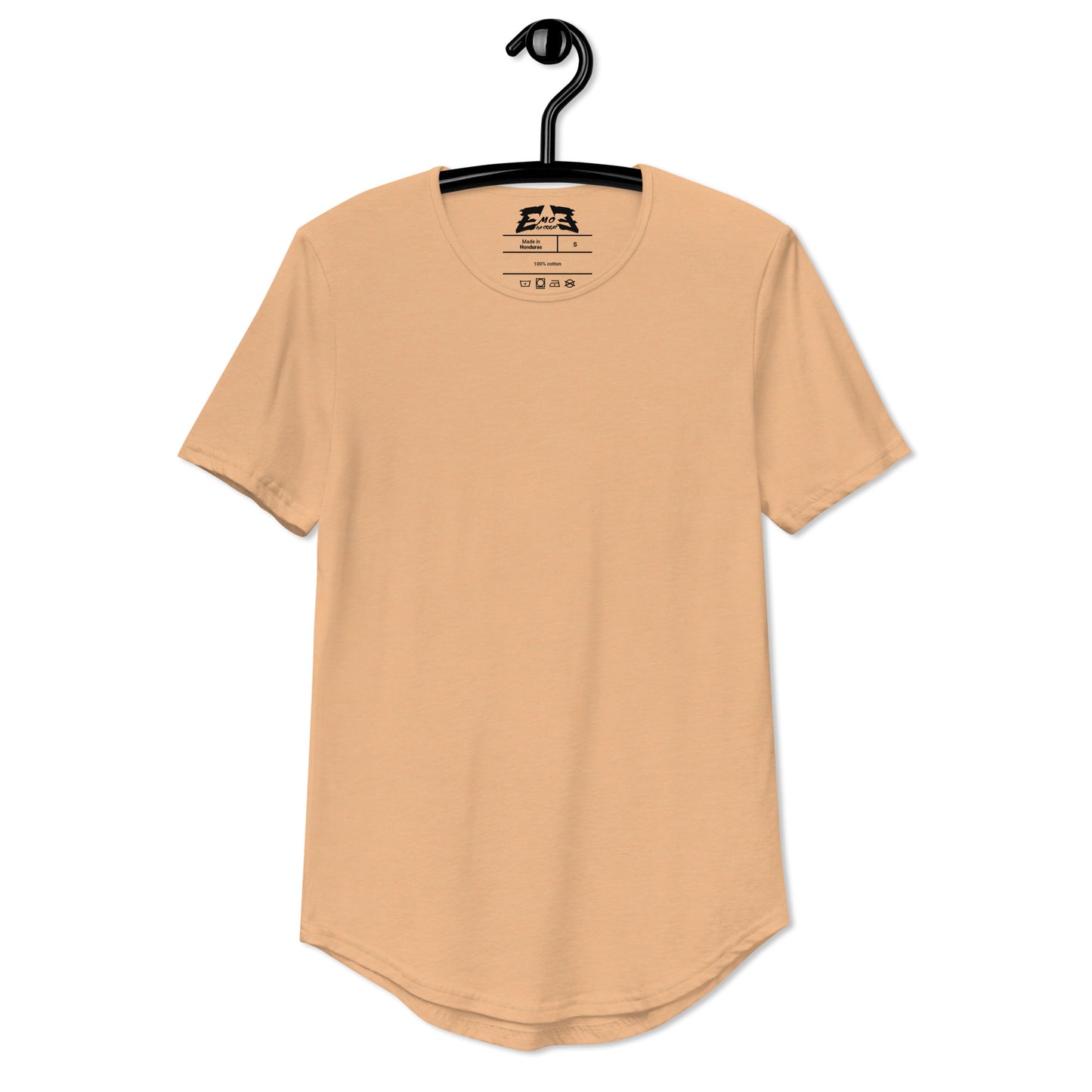 EMOEDAGREAT Men's Curved Hem T-Shirt